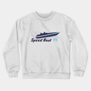 Speed boat Crewneck Sweatshirt